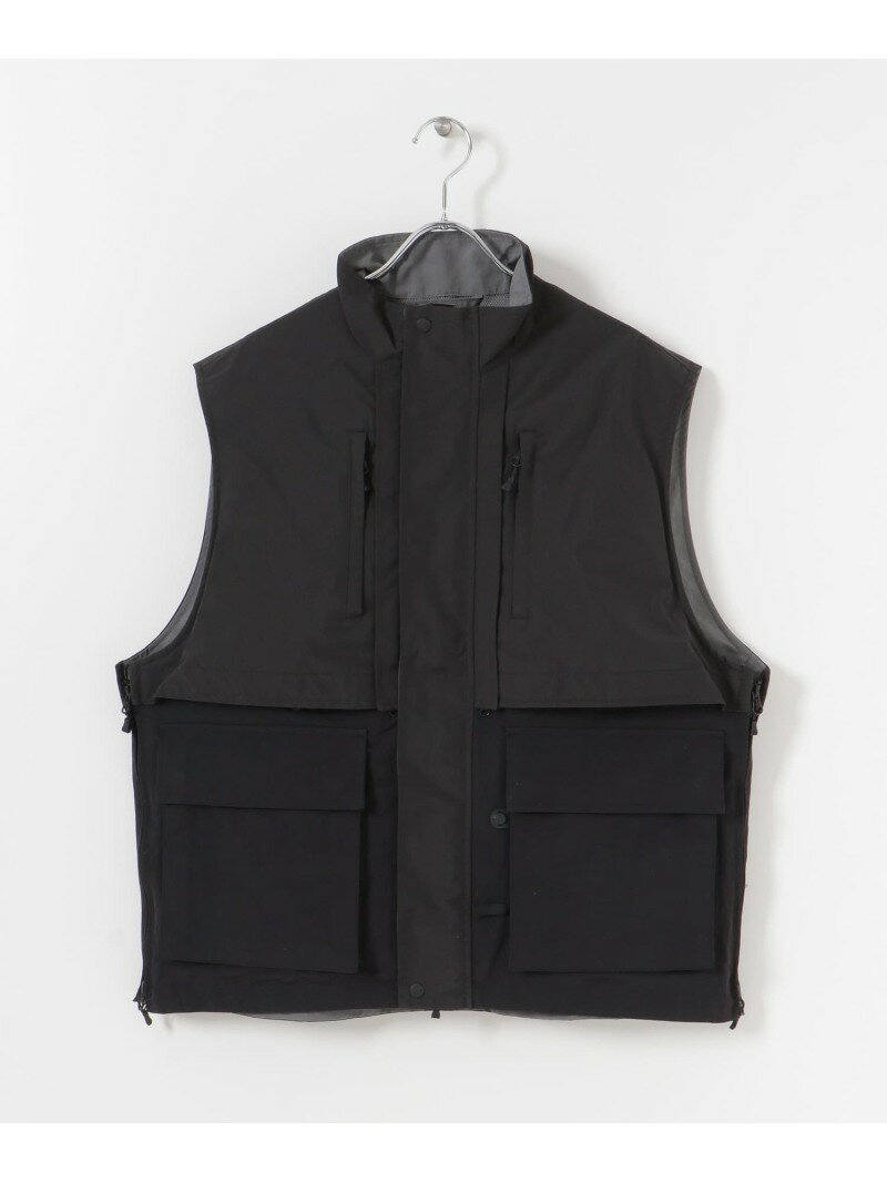 Rakuten - DAIWA PIER39 TECH LOGGER MOUNTAIN VEST URBAN RESEARCH BUYERS SELECT ユーアールビーエス ジャケット・アウター その他のジャケット・アウター グレー ブラック【送料無料】[Rakuten Fashion]