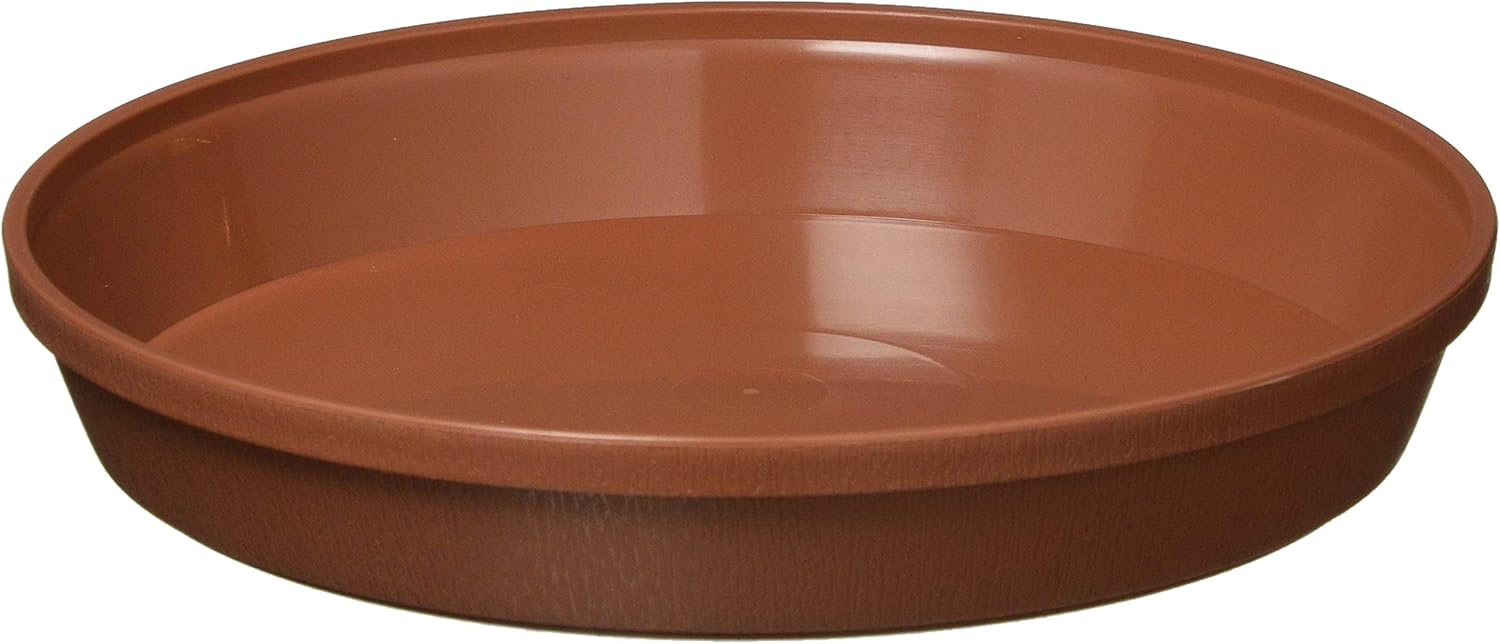 大和プラスチック 鉢・プランター フレグラープレート 18型用 φ150×H24 ブラウン