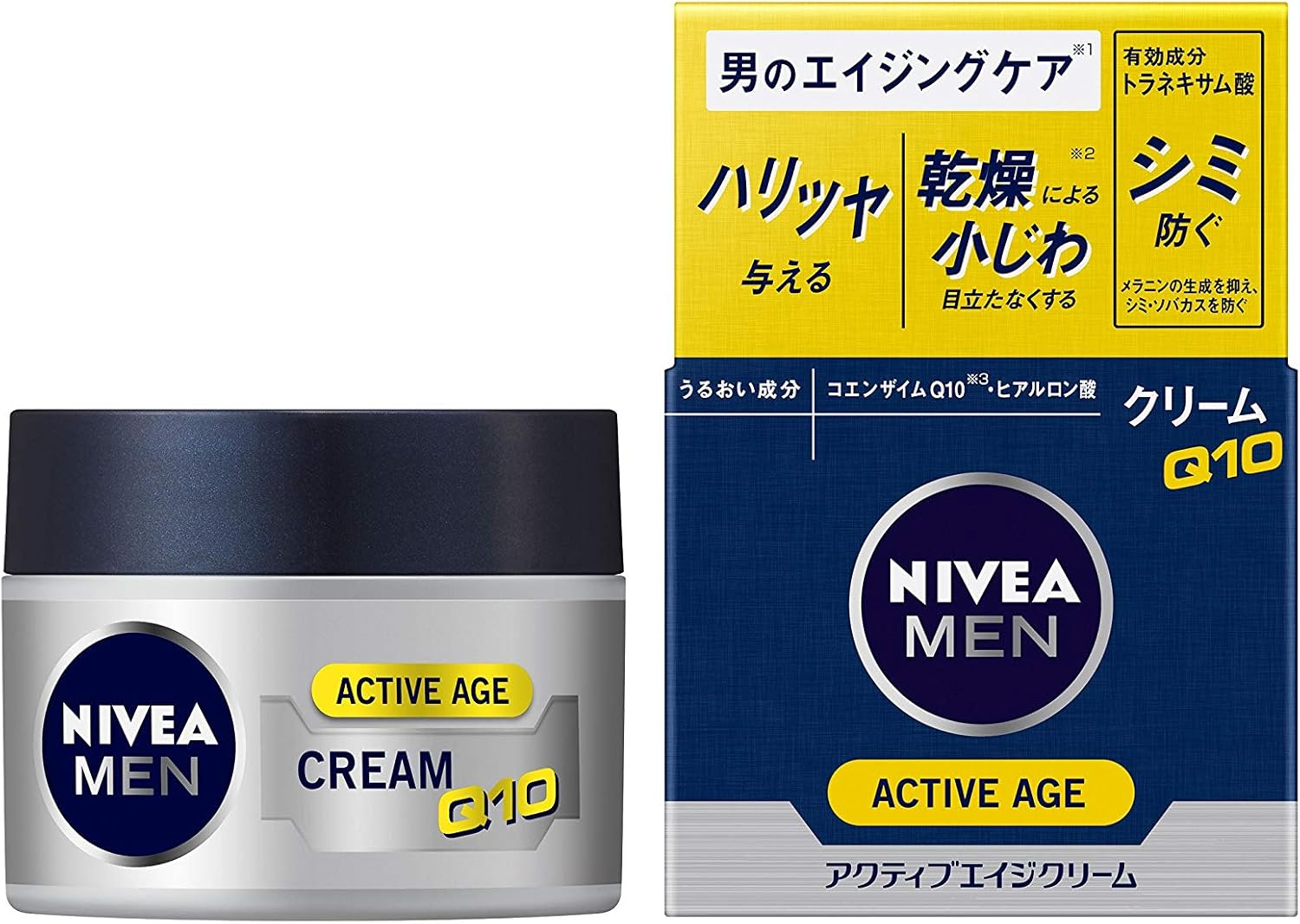 【医 薬 部 外 品】ニベアメン アクティブエイジクリーム メンズ エイジングケア ハリ・ツヤを与える ..