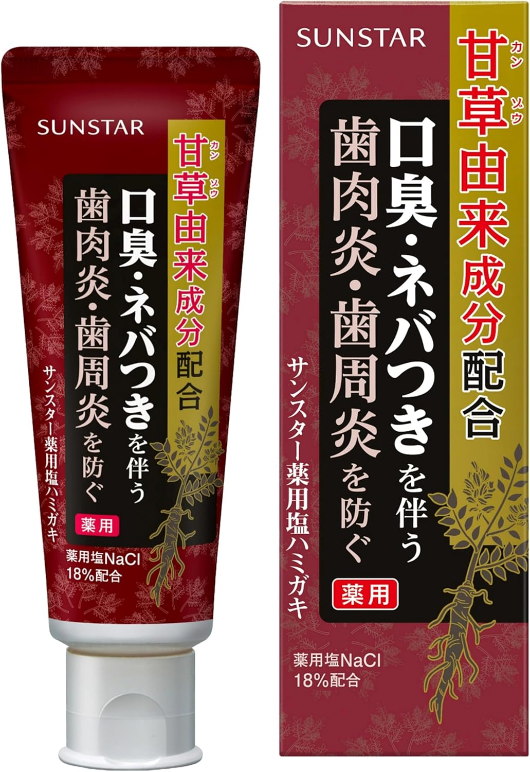 サンスター 薬用ハミガキ 生薬 当帰の力 85g×6個セット