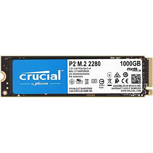 Crucial クルーシャル P2シリーズ 1TB(1000GB) 3D NAND NVMe PCIe M.2 SSD CT1000P2SSD8 並 行 輸 入 品