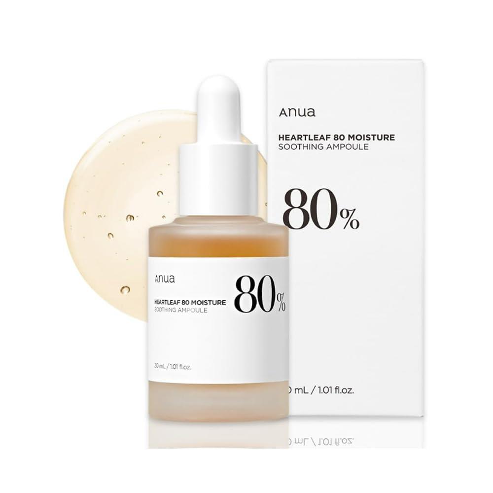 ANUA (アヌア) ドクダミ80%水分アンプル30ml 美容液 セ ラム 保湿水分 敏感肌 乾燥肌 ス キ ン ケ ア 韓国美容液 韓 国コ ス メ 【公 式...