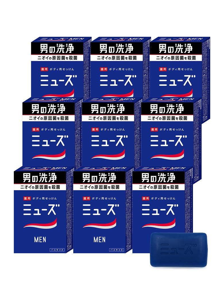 【医 薬 部 外 品】 MUSE 固形石鹸 ミューズ メン 男性 メンズ 消臭 135g × 9個