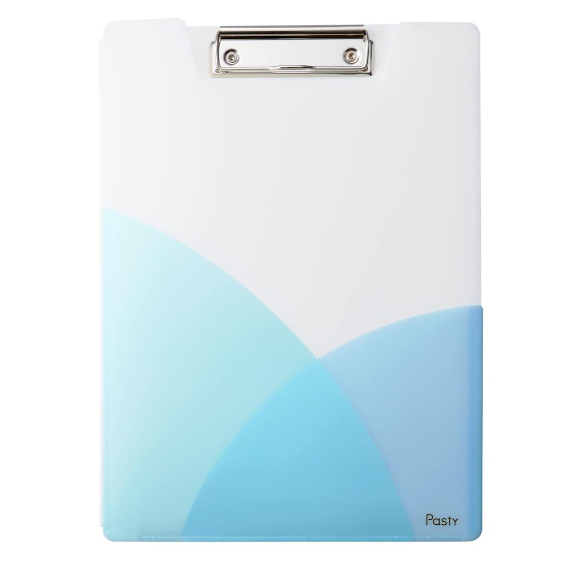【マラソンエントリーでポイント10倍】PLUS(プラス) プラス バインダー Pasty クリップボード A4 ソーダブルー FL-601CP 98-894