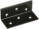 【マラソンエントリーでポイント10倍】ダイドーハント(DAIDOHANT)補強金物 ジョイント金具2x4(ツーバイ)サポート Lアングル型 黒塗装 24A‐1‐...