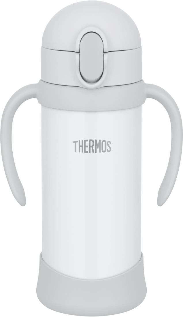 【マラソンエントリーでポイント10倍】サーモス(THERMOS) まほうびんのベビーストローマグ FJL-350 グレー (GY) 350ml