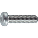 【マラソンエントリーでポイント10倍】TRUSCO(トラスコ) ナベ頭小ネジ ステンレス 全ネジ M5×15 55本入 B05-0515