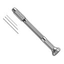 【マラソンエントリーでポイント10倍】アネックス(ANEX) ピンバイス 収納式 ドリル付(0.6/0.8/1mm) 0.1~3.2mm No.94-S