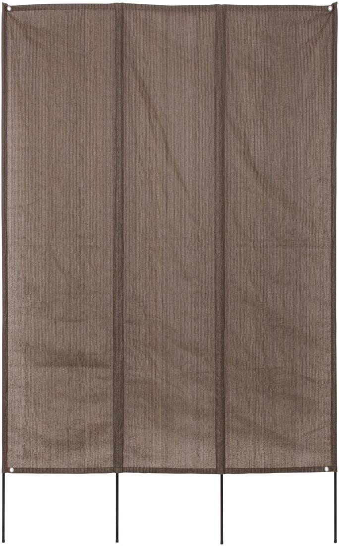 タカショー 日よけ 洋風タテス モカ 1.9×2.7m ポリエチレン、スチール GST 紫外線に強く破れにくい シェード サンシェード よしず GST-T270M