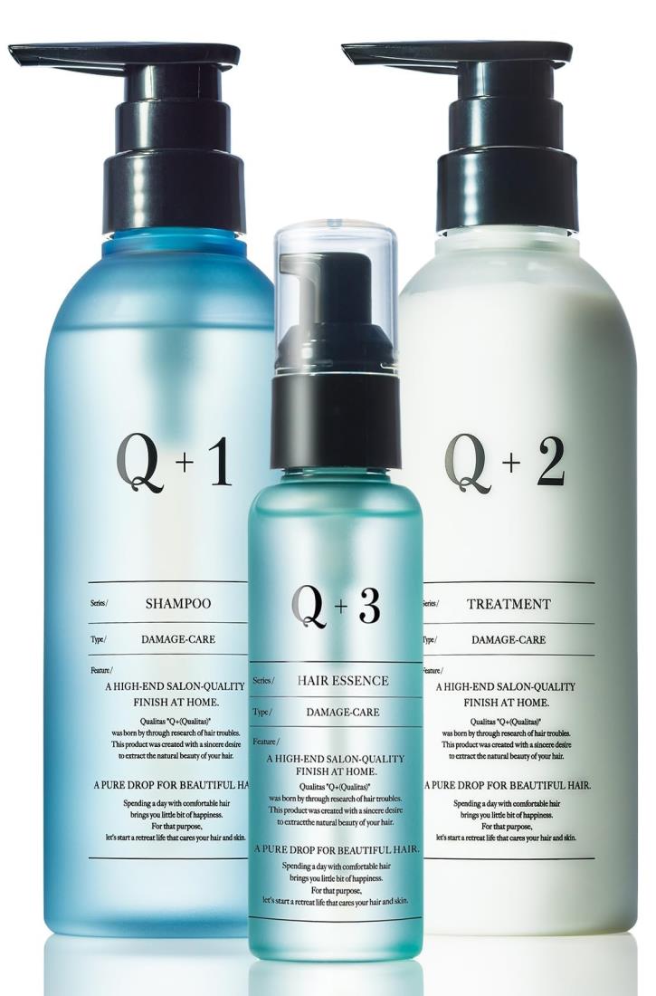 【 初めての方へ 】Q+ クオリタス［ ダメージケア ］シャンプー トリートメント ヘアオイル 美容室専 ..