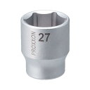 【マラソンエントリーでポイント10倍】プロクソン(PROXXON) ソケット 1/2” 27mm No.83426