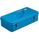 【マラソンエントリーでポイント10倍】TRUSCO(トラスコ) トランク型工具箱 431X222X162 ブルー TB-412