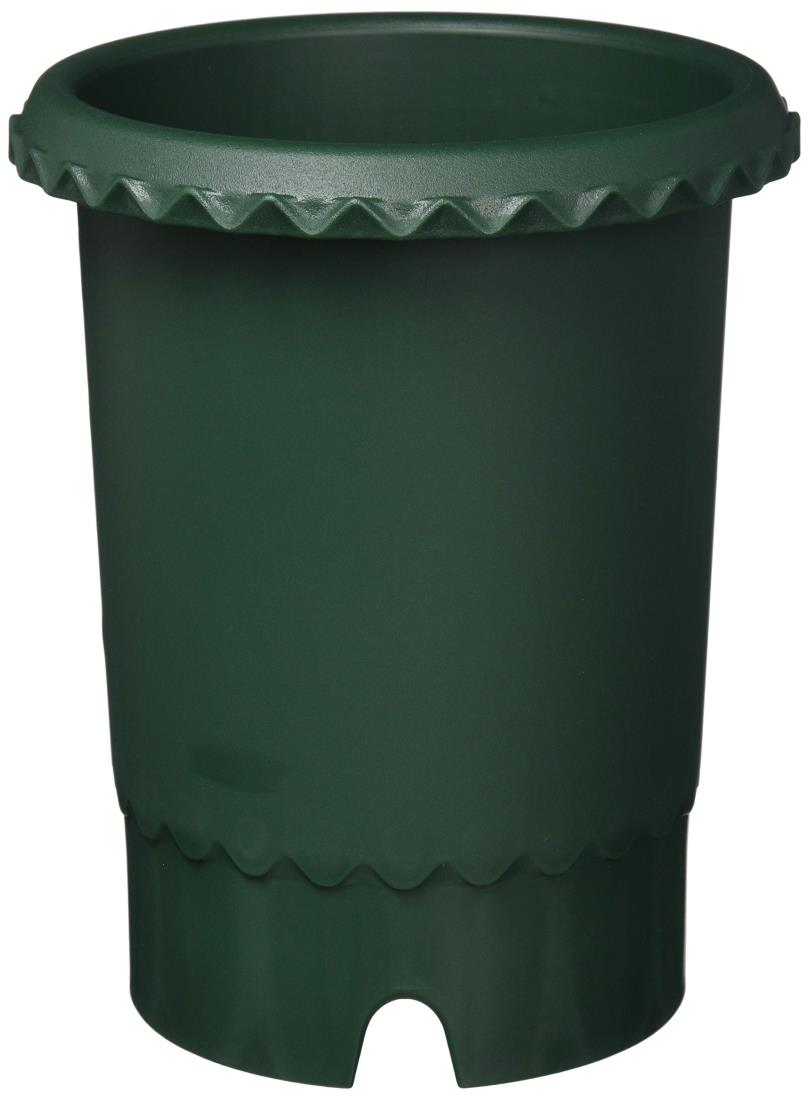 リッチェル バラ鉢 6号 ダークグリーン