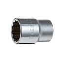 【マラソンエントリーでポイント10倍】トネ(TONE) ソケット(12角) 3D-15 差込角9.5mm(3/8”) 二面幅15mm