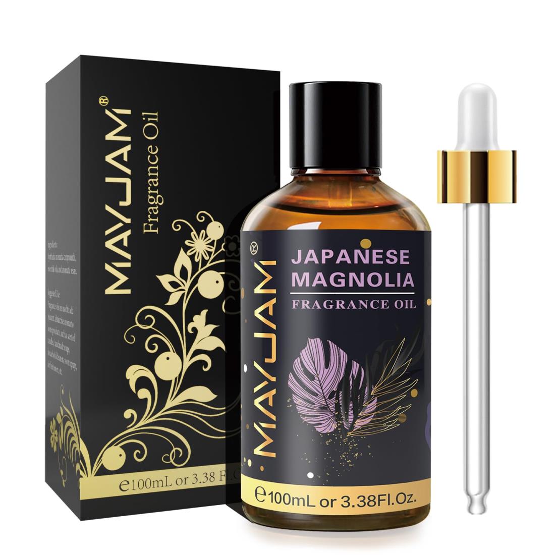 【マラソンエントリーでポイント10倍】MAYJAM モクレン アロマオイル エッセンシャルオイル 加湿器用 精油 100ML