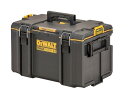 【マラソンエントリーでポイント10倍】デウォルト(DEWALT) タフシステム2.0 システム収納BOX Lサイズ 工具箱 収納ケース ツールボックス DS400 積み重ね収納 DWST83342-1