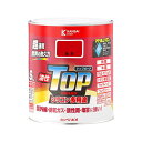 【マラソンエントリーでポイント10倍】カンペハピオ ペンキ 塗 料 油性 つやあり シリコン樹脂 多用途 超速乾 さび止め剤入り ガード あか 1.6L 油 性塗 料 日本製 00017640031016