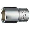 【マラソンエントリーでポイント10倍】トネ(TONE) ソケット(6角) 2S-11 差込角6.35mm(1/4”) 二面幅11mm