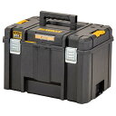 【マラソンエントリーでポイント10倍】デウォルト(DEWALT) TSTAK ラージボックス Lサイズ 工具箱 収納ケース ツールボックス 大容量 積み重ね収納...