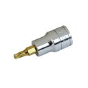【マラソンエントリーでポイント10倍】SK11 ヘックスローブビットソケット 差込角 9.5mm (3/8インチ) T25 ST3-25