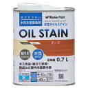 【マラソンエントリーでポイント10倍】和信ペイント 水性オイルステイン 木目鮮明・微臭・安全 チーク 0.7L