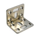 ダイドーハント(DAIDOHANT) ( 補強金物 ) DH ピッタリサポート L型 TWL45 N 鉄 / ニッケルめっき ( 1個入 ) 65885