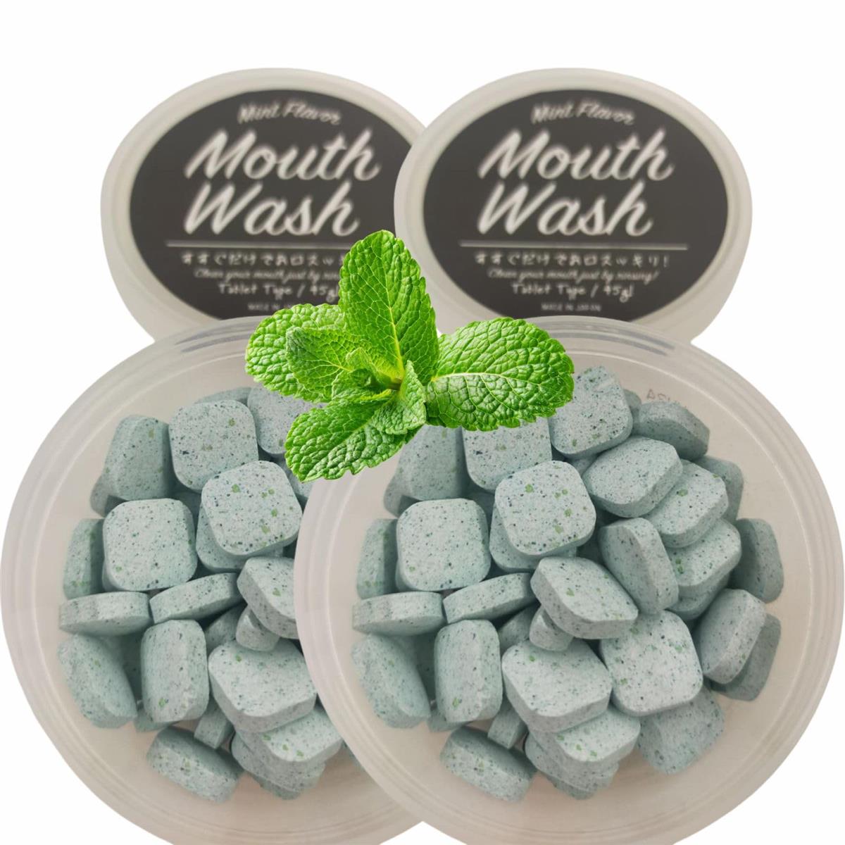 【噛むだけ歯磨き】CHEERLIEF マウスウォッシュタブレット 携帯に便利 固形歯磨き粉 口臭予防対策 虫歯..