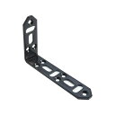 【マラソンエントリーでポイント10倍】ダイドーハント(DAIDOHANT) ( 補強金物 ) DH ピッタリサポート L型 TL1207S BK 鉄 / 黒塗装 ( 1個入 ) 65819