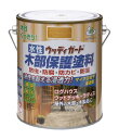 【マラソンエントリーでポイント10倍】ニッペ 水性ウッディガード1.6L ウォルナット