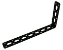 【マラソンエントリーでポイント10倍】MYST(マイスト) 取付金具(カチオン電着) 黒色 幅25×長さ100×203×厚み3mm (6029) DIY用