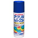 【マラソンエントリーでポイント10倍】ニッペ ペンキ ス プ レ ー アクリルラッカース プ レ ー 300ml ブルー ラッカー つやあり 屋外 日本製 4976124271632
