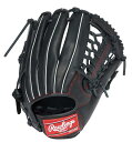【マラソンエントリーでポイント10倍】ローリングス(Rawlings) 大人 一般 野球 グローブ GRXPMN55 11.75インチ 軟式/ソフトボール兼用 オールラウンド ブラック 右投げ(左手着用) グラブ