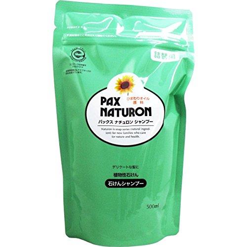 【セット品】パックスナチュロン シャンプー 詰替用 500ml 4個