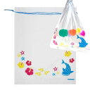 Okima 金魚袋 100枚 【選べる4色+全色】 金魚すくい スーパーボール 南国風 縁日 14×18cm (青, 100枚)
