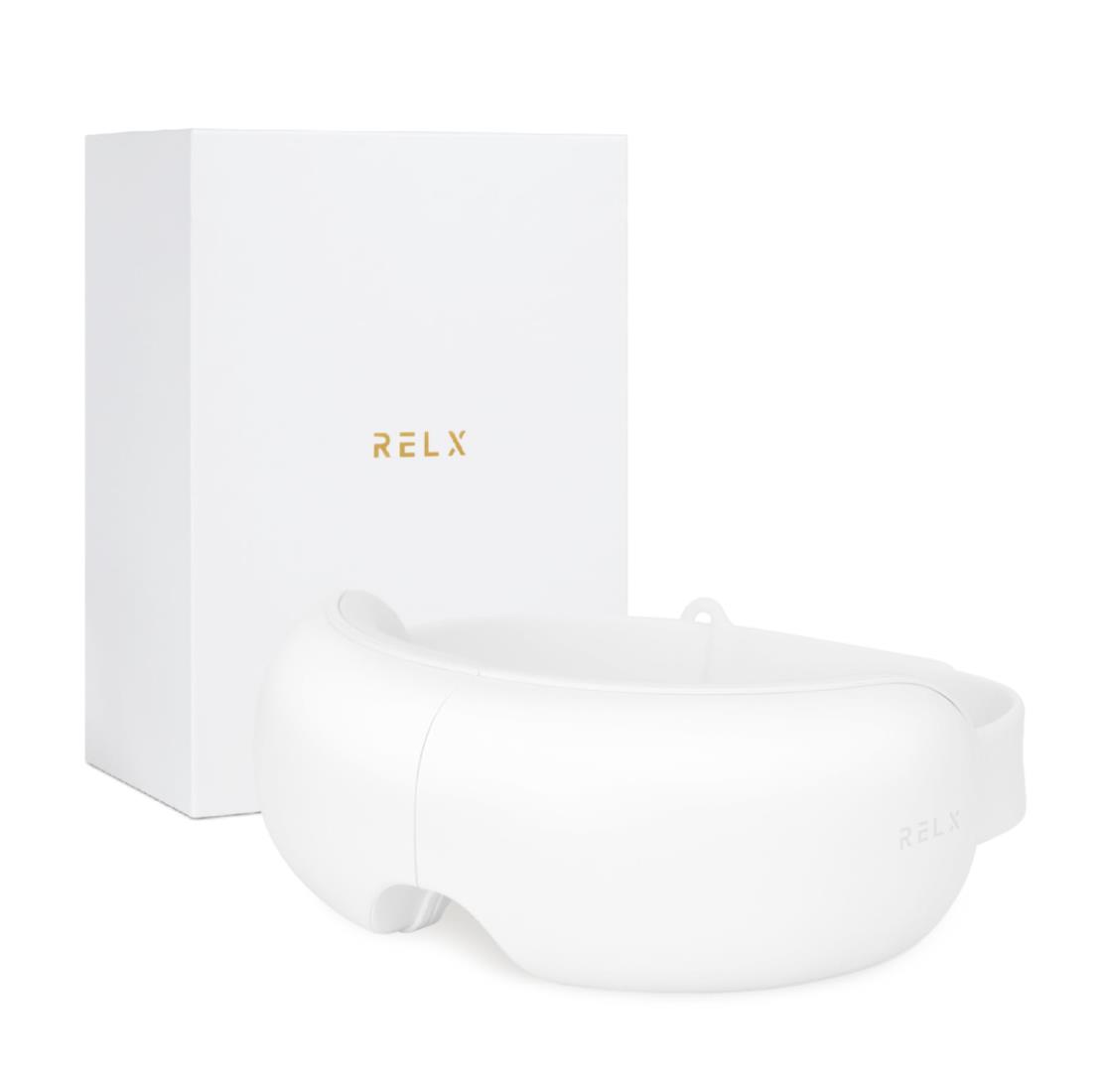 RELX【国家資格保有のアイケアアドバイザー監修】 アイウォーマー 【国内メー カー】Bluetooth機能搭載 目元エステ ホットアイマスク 目 元美 顔 器 美容家電 USB充電式 敬老の日 ギフト プレゼント 折り畳み式
