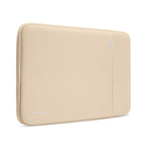 tomtoc 360°保護 パソコンケース 15インチ MacBook Air M3/M2 2024-2023/15インチ Surface Laptop 7対応 全方位耐衝撃 ノートPCケース スリ ーブ ラップイ ン ナーバッグ 軽量 撥水加工 サンド