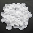 【マラソンエントリーでポイント10倍】花びら 3000枚セット 白 フ ラ ワ ーシャワー 薔薇 バラの花びら ローズ 造花 プロポーズ 飾り 結婚式 ウエディ...