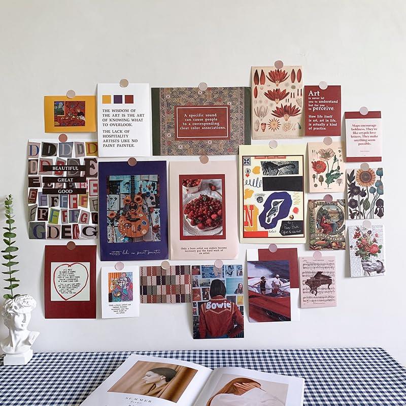 ポストカード 絵葉書 北欧 ヨーロッパ ヴィンテージ ベッドルーム 壁 へや インテリア ミニカード レトロ デザイン ポスター （熱狂的な響き）