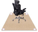 チェアマット フロアマット 床保護マットBolinker 140×90cm 滑り止め PVC マット 厚み4mm 静音吸音 丸洗い可能カッ ト多機能 畳保護 オ フィ スホーム保護パッド(ブラック)(3)
