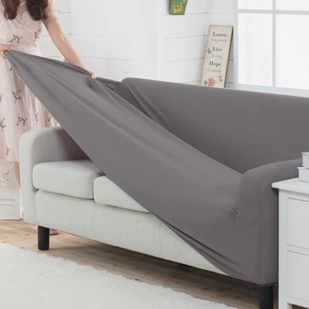 ソファーカ バ ー 北欧風 肘付き 犬猫対策 1人掛け/2人掛け/3人掛け 高弾性 保護カ バ ー 傷防止 爪とぎ防止 滑り止め 柔らかい ストレッチ クッションカ バ ー1枚付 伸縮素材 ソファ フィット 洗える
