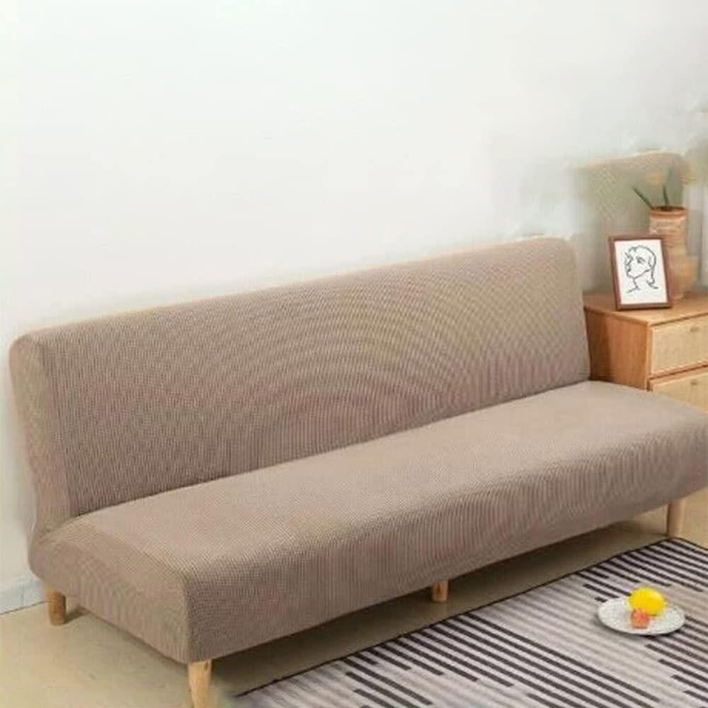 ソファーカバー 肘なし2人掛け 3人掛け ソファーベッドカバー ストレッチ 北欧 ズレない おしゃれ ソフ..