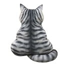 Homehalo 猫抱 き 枕 柔らかく低反発クッション カバー洗える 添い寝枕 癒される抱 き 枕 可愛い 気持ちいい抱 き 枕 ねこぬいぐるみ 動 物クッション 多機能 椅子 ソファー背当て ふわふわ 猫グッズ リアルインテリア ク リ ス マスプレゼント (花ちゃん)(3)