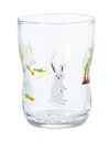 アデリア(ADERIA) つよいこグラス かくれんぼコップ うさぎ 130ml 日本製 化粧箱入 コップ 結婚 祝い おしゃれ プレゼント ガラス ペア 誕生日 女性 タンブラー 還暦 男性 退職 ウ イ ス ー 父親 記念日 妻 ギフト 贈り物 口部強化 子供 かわいい 6086