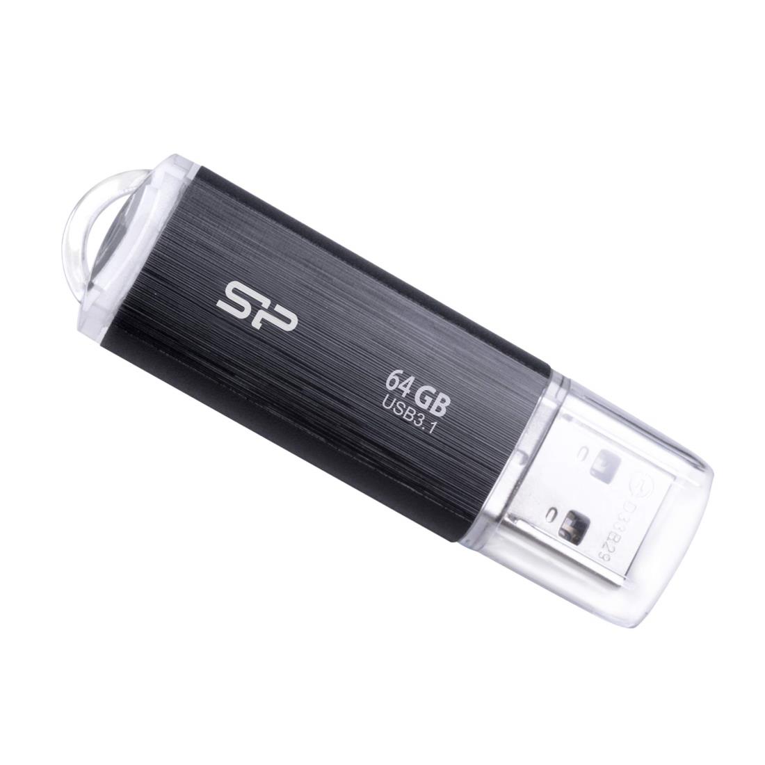 SP Silicon Power ꥳѥ USB 64GB USB3.1  USB3.0 إ饤ž夲 Blaze B02 SP064GBUF3B02V1K