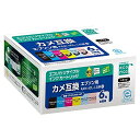 【マラソンエントリーでポイント10倍】エコリカ エプ ソン KAM-6CL-L対応リサイクルインク 6色パック ECI-EKAML-6P 残量表示対応