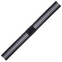 【マラソンエントリーでポイント10倍】ライオン事務器 ゴムバンド ゴムdeパッチ 15mm幅 GP-150BK ブラック