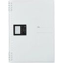 【マラソンエントリーでポイント10倍】キングジム リングノート テフレーヌ B5 透明 9855TTEトウ