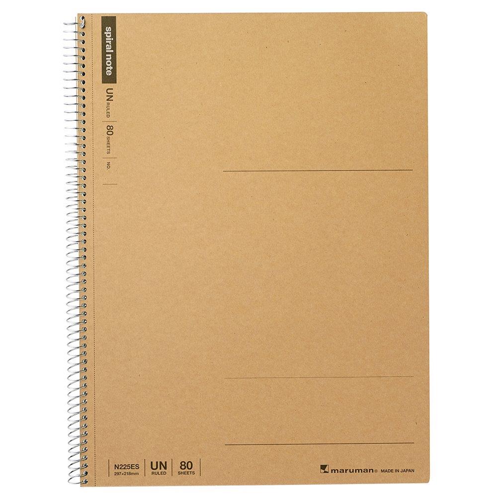 マルマン(maruman) ノート リングノート 無地 ベーシック A4 80枚 N225ES