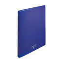 【マラソンエントリーでポイント10倍】リヒトラブ クリヤーブック 交換式 A4 30穴 15ポケット ネイビー N7015-11