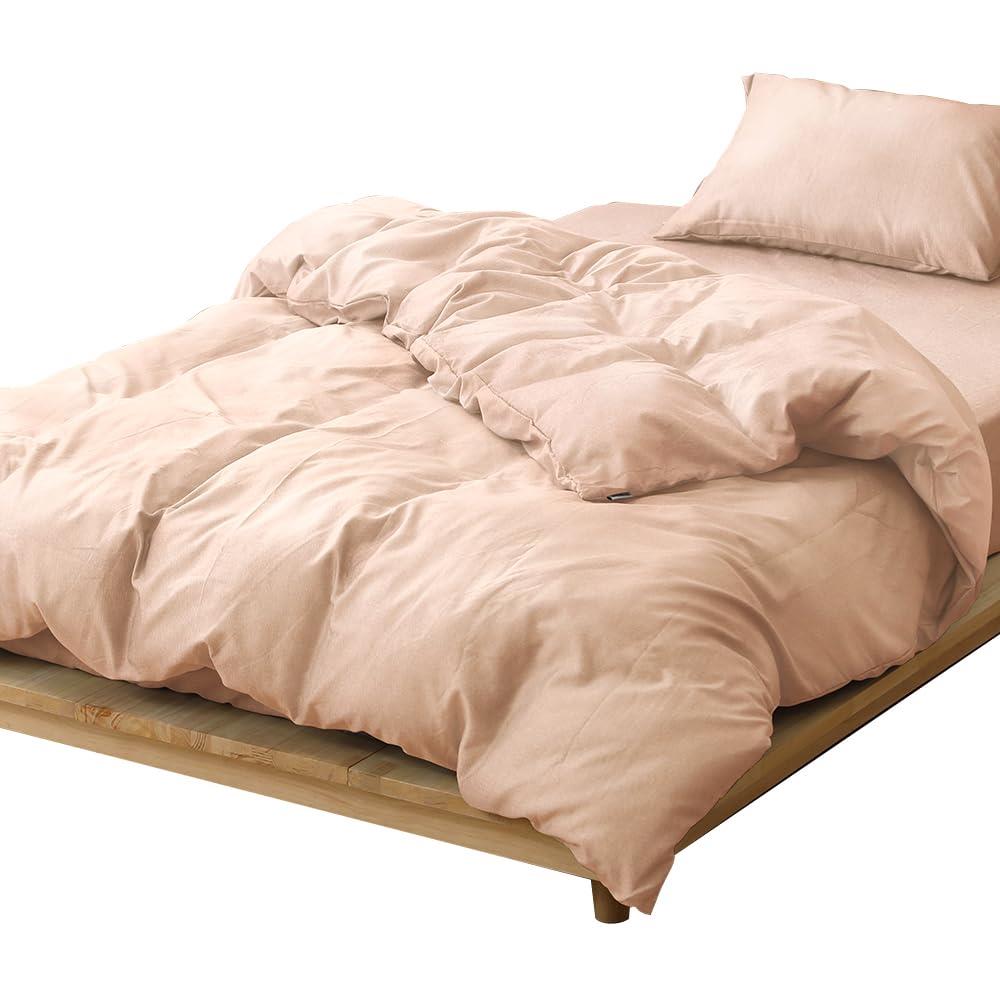 アイリスオーヤマ 速乾シャンブレー掛け布団カ バ ー セミダブル しっとり柔らか 長く使える摩擦耐久性 生地の縮みや型崩れ防止に 部屋干しでも乾きやすい 速乾 ...